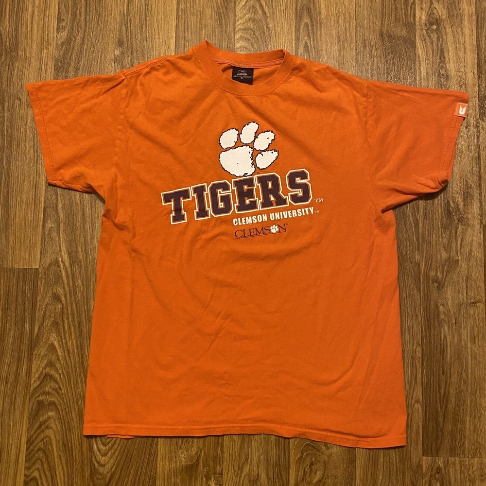 Vintage‎ Clemson Tigers Shirt Adult Large Colosseum